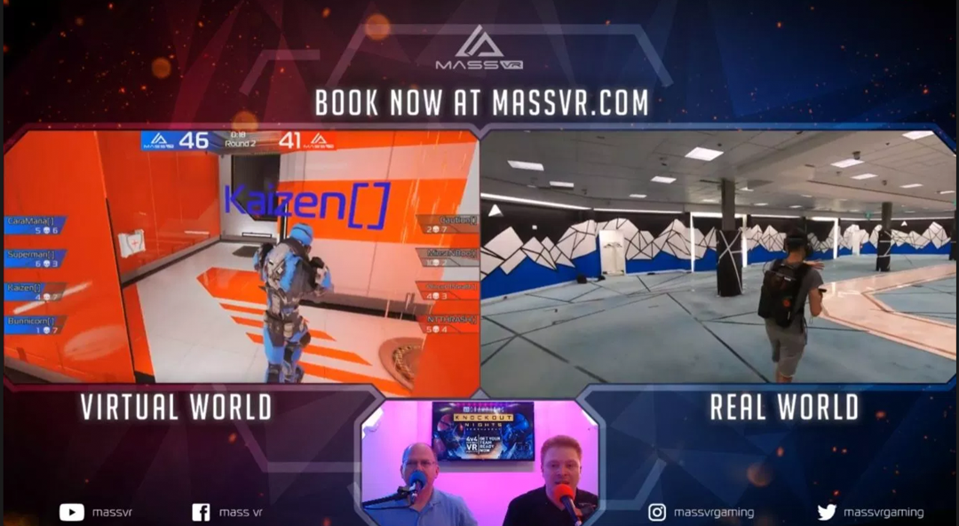 VRespawn: MassVR To Host Knockout Nights Tournament In World’s Largest Esports Arena